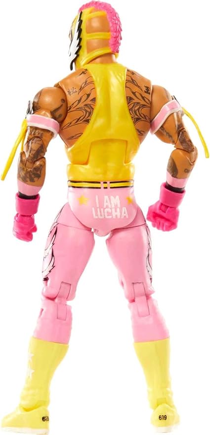 Mattel WWE Rey Mysterio Top Picks Elite Collection Action Figure, Articulation & Life-Like Detail, Interchangeable Accessories, 6-in - Figurio