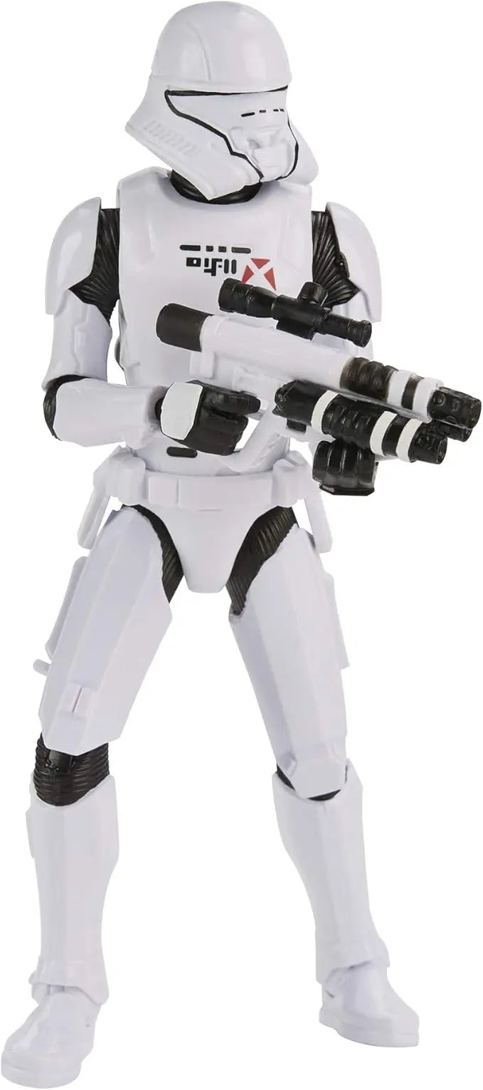 STAR WARS Galaxy of Adventures The Rise of Skywalker Jet Trooper 5'-Scale Action Figure Toy with Fun Blaster Action Movement - Figurio