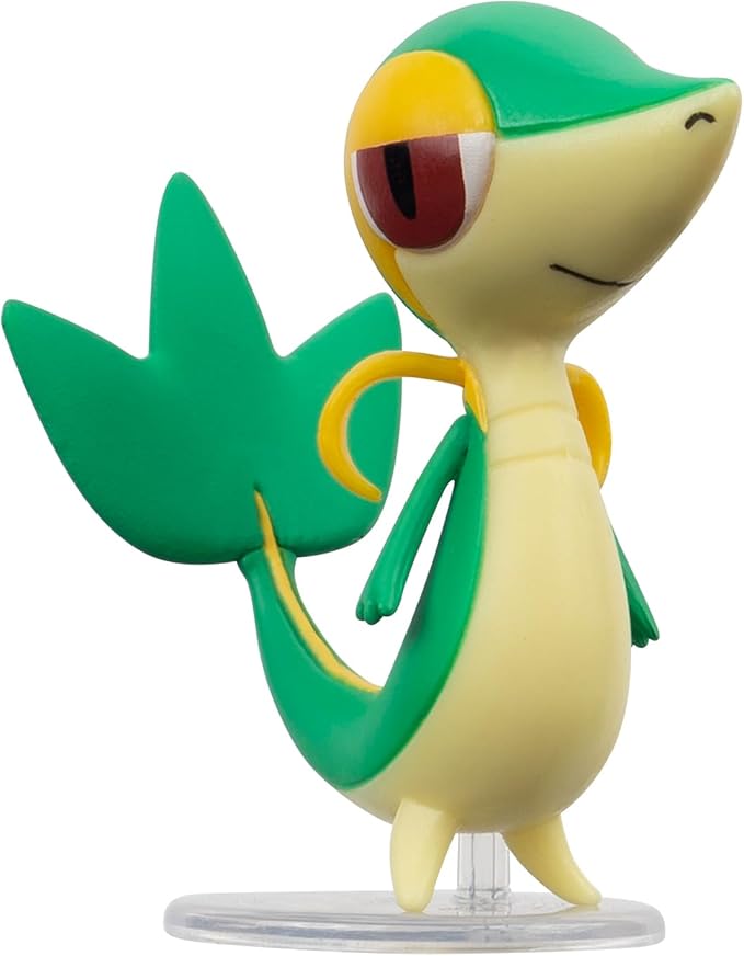 Pokémon Battle Figure 3 Pack - Features 2-Inch Snivy and Pawmi and 3-Inch Lucario Battle Figures - Figurio