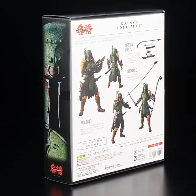 TAMASHII NATIONS - Star Wars: The Book of Boba Fett - Daimyo Boba Fett, Bandai Spirits MEISHO Movie Realization Action Figure - Figurio