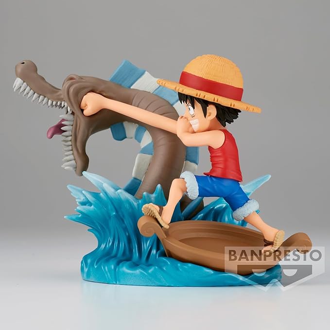 Banpresto - One Piece - Log Stories - Monkey D. Luffy vs Local Sea Monster, Bandai Spirits World Collectable Figure - Figurio