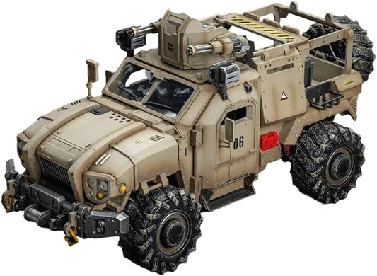 JOYTOY 1/18 Action Figures Cyclone Assauit Armored Car Collection Models Christmas Birthday Gifts - Figurio