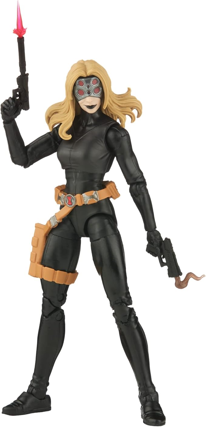 Marvel Legends Series: Yelena Belova Black Widow, Classic Comic Collectible 6-Inch Action Figure, 4+ Years - Figurio