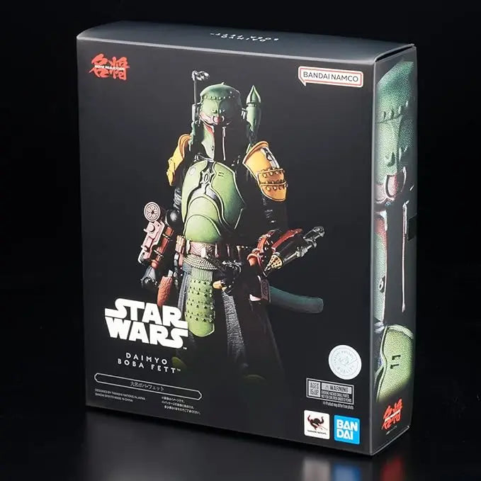 TAMASHII NATIONS - Star Wars: The Book of Boba Fett - Daimyo Boba Fett, Bandai Spirits MEISHO Movie Realization Action Figure - Figurio