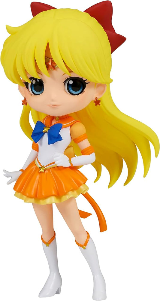 Banpresto - Pretty Guardian Sailor Moon Cosmos The Movie - Eternal Sailor Venus (ver. B), Bandai Spirits Q Posket Figure - Figurio