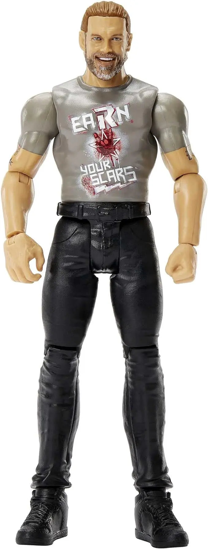 Mattel WWE Basic Action Figure, Edge, Posable 6-inch Collectible for Ages 6 Years Old & Up - Figurio