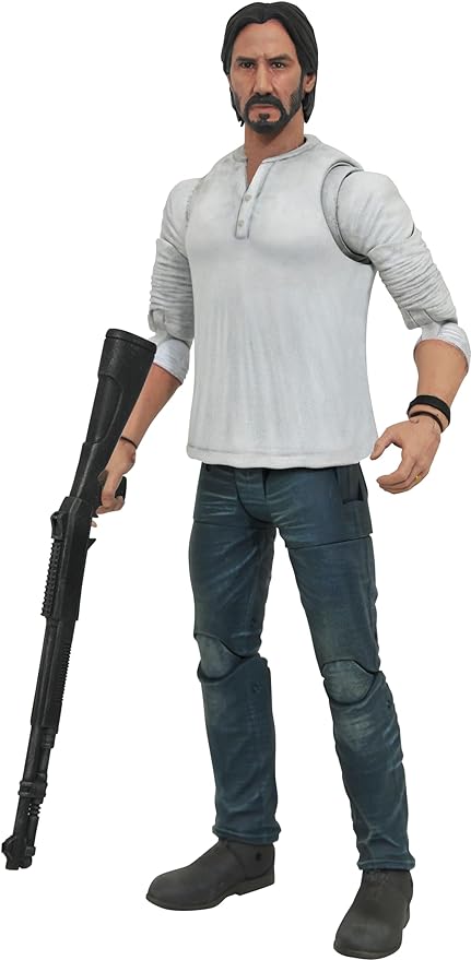 DIAMOND SELECT TOYS John Wick 3 Casual Select Action Figure, Multicolor - Figurio