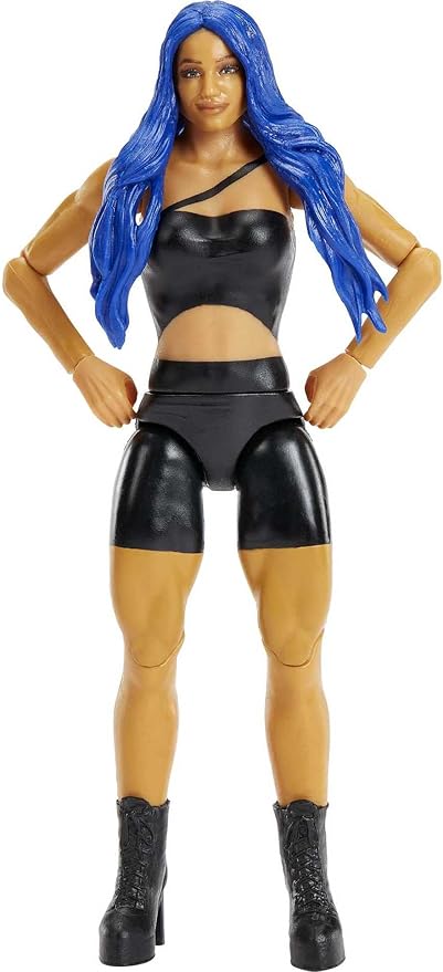 Mattel WWE Sasha Banks Basic Action Figure, Posable 6-inch Collectible for Ages 6 Years Old & Up - Figurio