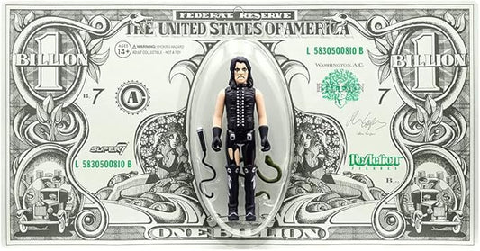 SUPER7 Alice Cooper Billion Dollar Babies Reaction Figure - Figurio