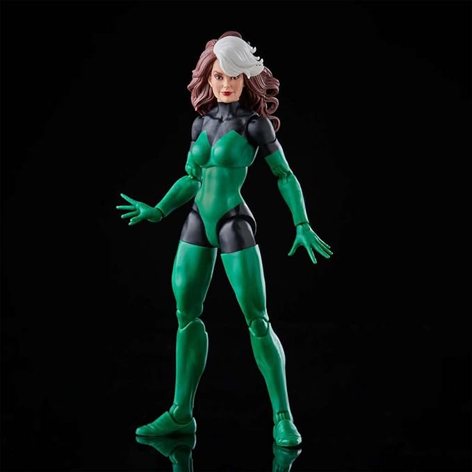 Marvel Legends Series Rogue, Uncanny X-Men Collectible 6 Inch Action Figures, 2 Accessories - Figurio