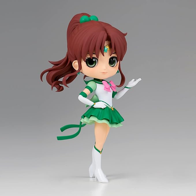 Banpresto - Pretty Guardian Sailor Moon Cosmos The Movie - Eternal Sailor Jupiter (ver. A), Bandai Spirits Q Posket Figure - Figurio