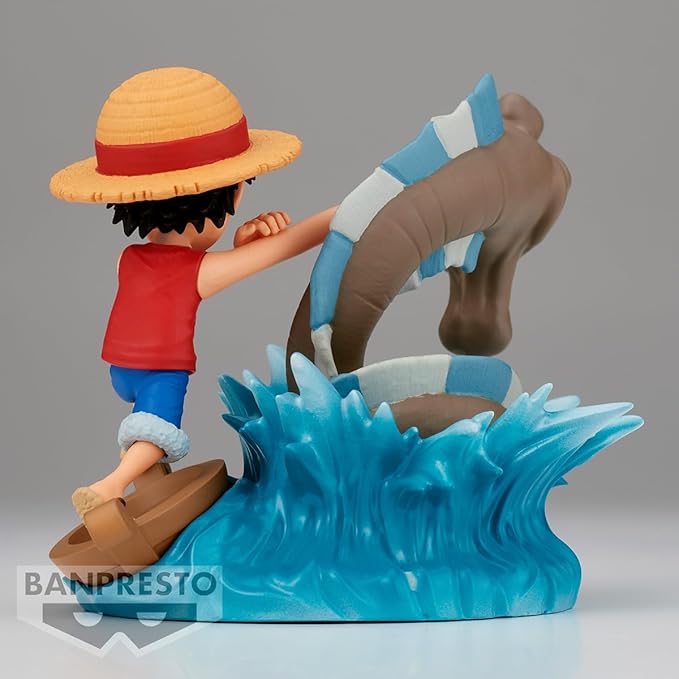 Banpresto - One Piece - Log Stories - Monkey D. Luffy vs Local Sea Monster, Bandai Spirits World Collectable Figure - Figurio