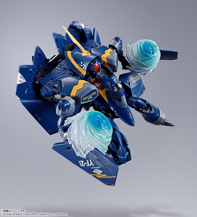 TAMASHII NATIONS - Macross Plus - YF-21 (Guld Goa Bowman Use), Bandai Spirits DX Chogokin Figure - Figurio