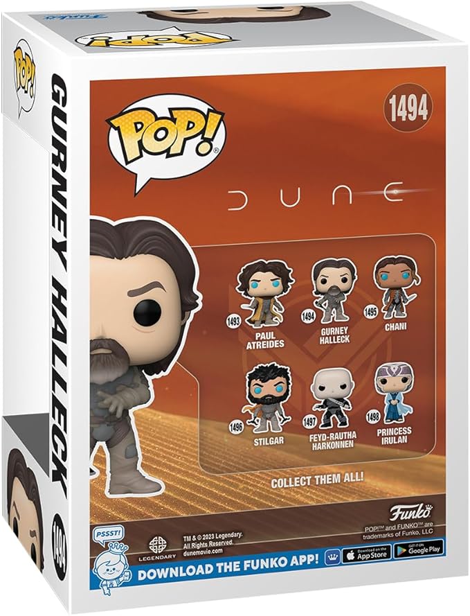 Funko Pop! Movies: Dune: Part Two - Gurney Halleck - Figurio