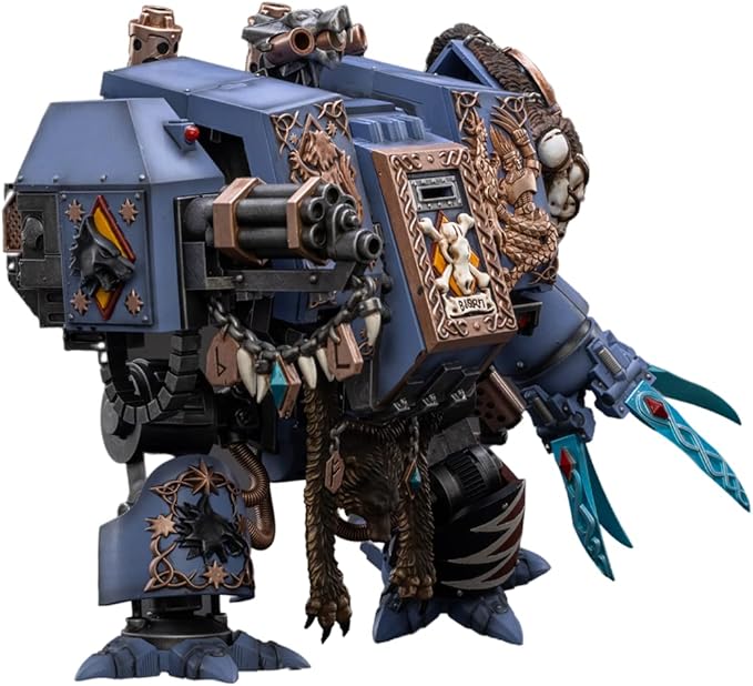 JOYTOY Warhammer 40,000 1/18 Action Figure Space Wolves Bjorn The Fell-Handed Collection Model Birthday Gifts Pre-Order - Figurio