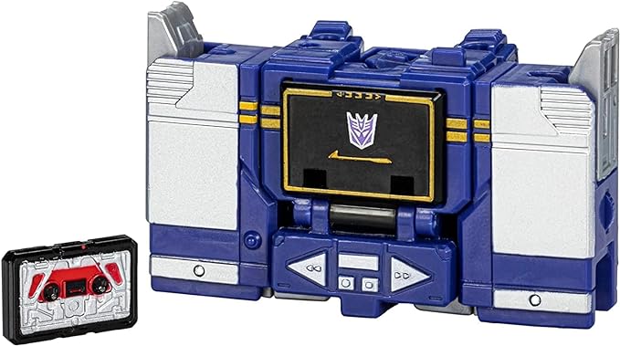 Transformers Generations Legacy Core Soundwave Action Figure, 3.5-inch, Robot Toys for Kids, Ages 8 and Up - Figurio