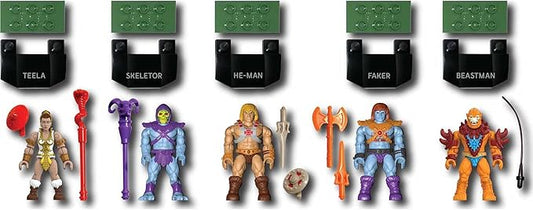 Mega Construx Heroes Battle for Eternia Collection Micro Action Figure Building Set - Figurio