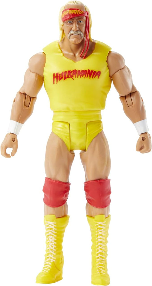 Mattel WWE WrestleMania Action Figure, Hulk Hogan, Posable 6-inch Collectible & Gift for Ages 6 Years Old & Up - Figurio