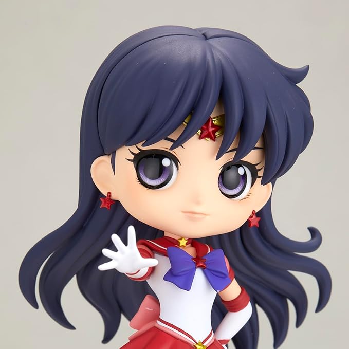 Banpresto - Pretty Guardian Sailor Moon Cosmos The Movie - Eternal Sailor Mars (ver. A), Bandai Spirits Q Posket Figure - Figurio