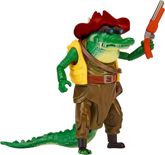 Teenage Mutant Ninja Turtles: Mutant Mayhem 4.5” Leatherhead Basic Action Figure by Playmates Toys - Figurio