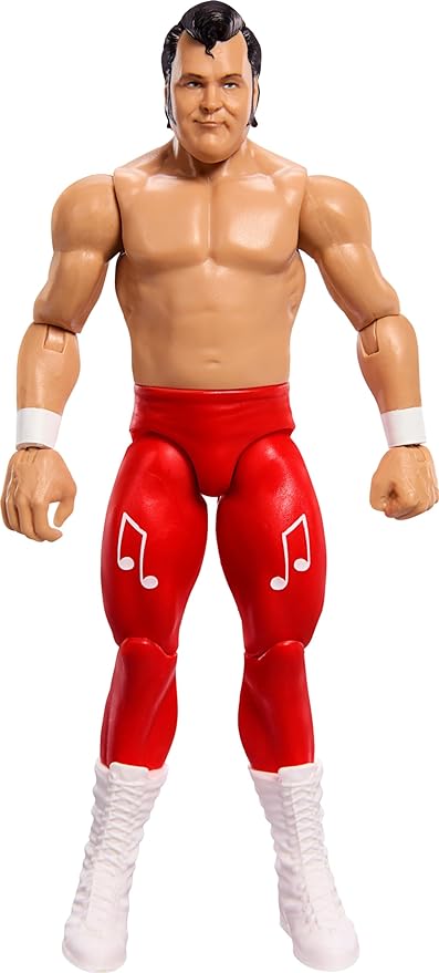 Mattel WWE Action Figure, 6-inch Collectible Honky Tonk Man with 10 Articulation Points & Life-Like Look - Figurio