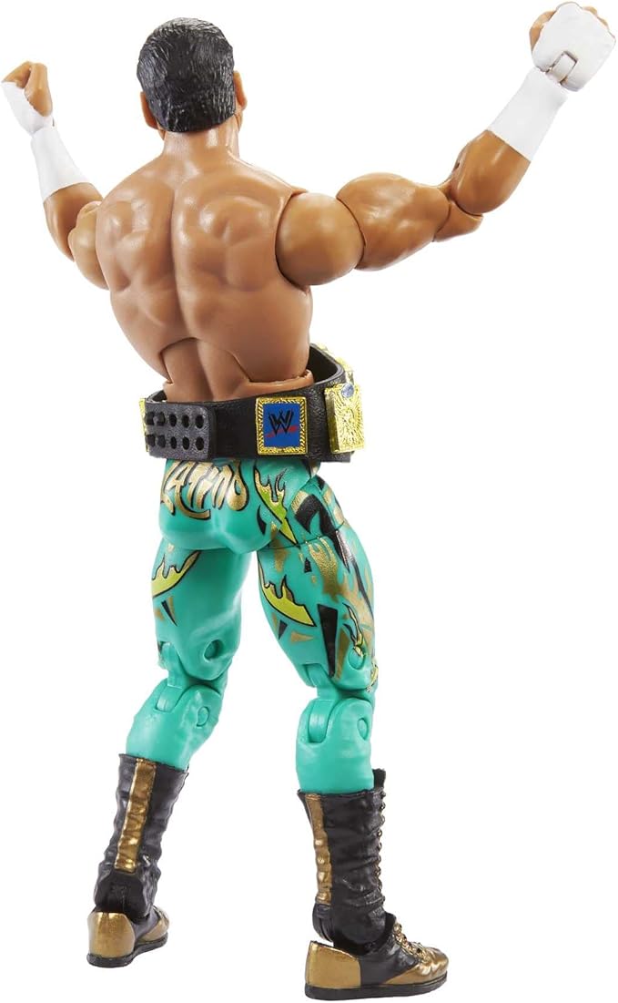 Mattel WWE Eddie Guerrero Elite Collection Action Figure, 6-inch Posable Collectible Gift for WWE Fans Ages 8 Years Old & Up - Figurio