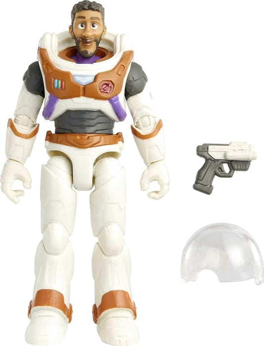 Mattel Disney and Pixar Lightyear Space Ranger Alpha Mo Morrison Action Figure, 14 Points of Articulation & Accessories, 5-in Scale - Figurio