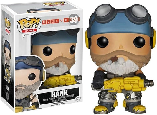 Funko POP Games: Evolve Hank Action Figure - Figurio