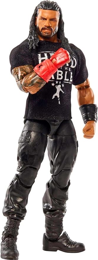 Mattel WWE Roman Reigns Top Picks Elite Collection Action Figure, Articulation & Life-Like Detail, Interchangeable Accessories ,6-in - Figurio