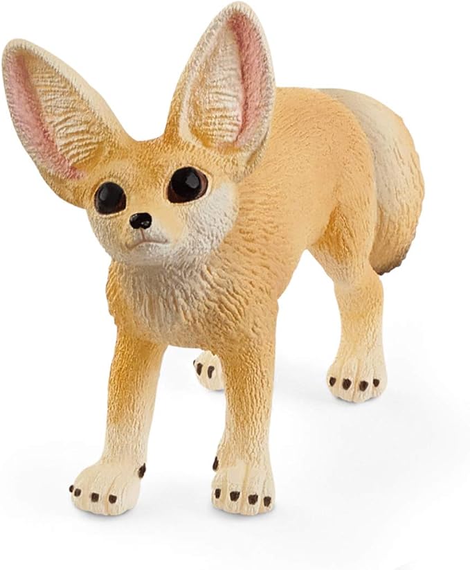 Schleich Wild Life, Animal Figurine, Animal Toys for Boys and Girls 3-8 years old, Desert Fox, Ages 3+ - Figurio