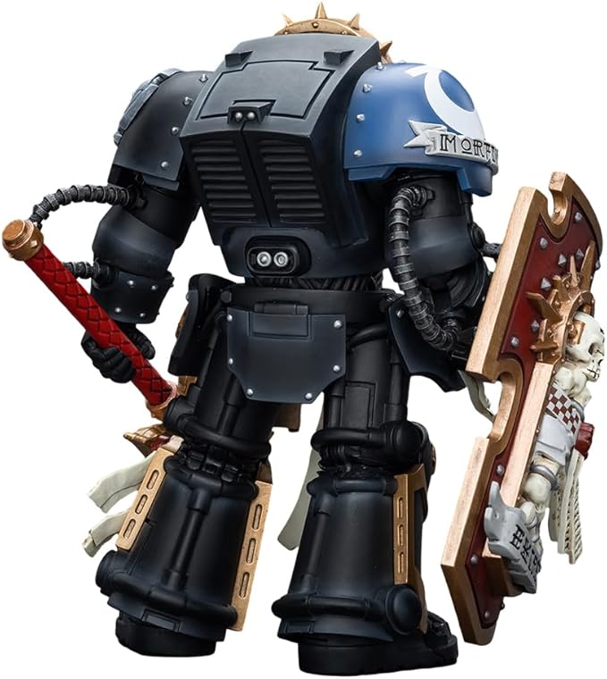 JOYTOY Warhammer 40,000 1/18 Action Figure Ultramarines Chaplain in Terminator Armour Collection Model Birthday Gifts - Figurio