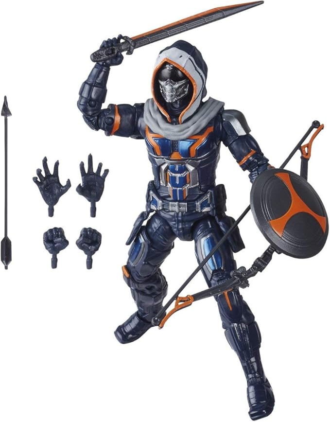 Marvel Hasbro Black Widow Legends Series 6-inch Collectible Taskmaster Action Figure Toy, Premium Design, 5 Accessories, Ages 4 and Up - Figurio