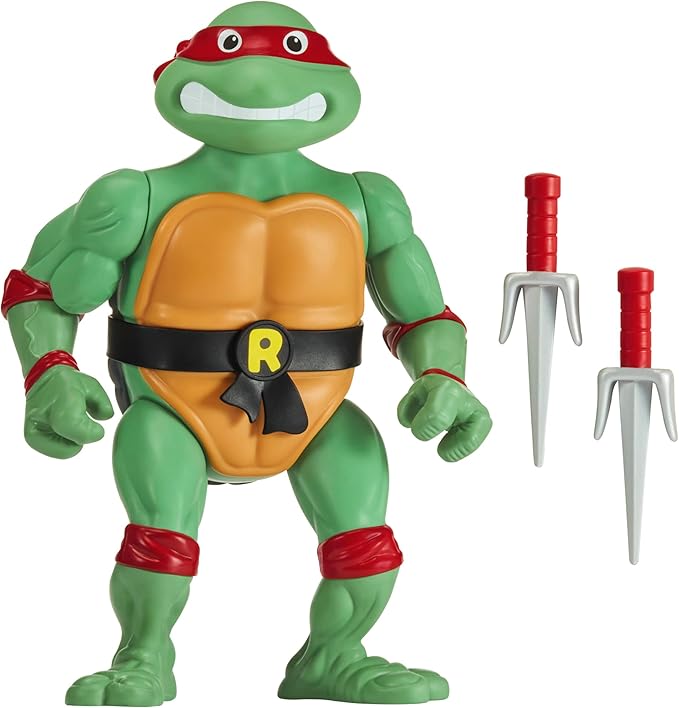 Teenage Mutant Ninja Turtles: 12” Original Classic Raphael Giant Figure by Playmates Toys - Figurio