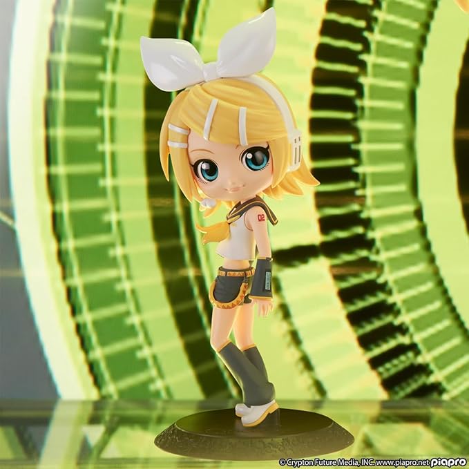 Banpresto - Kagamine Rin/Len - Kagamine Rin (Ver. A), Bandai Spirits Q posket Figure - Figurio