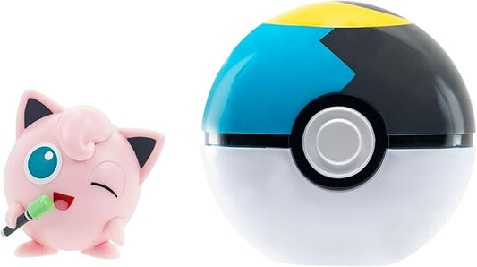 POKEMON CLIP N GO JIGGLYPUFF AND MOON BALL - Figurio