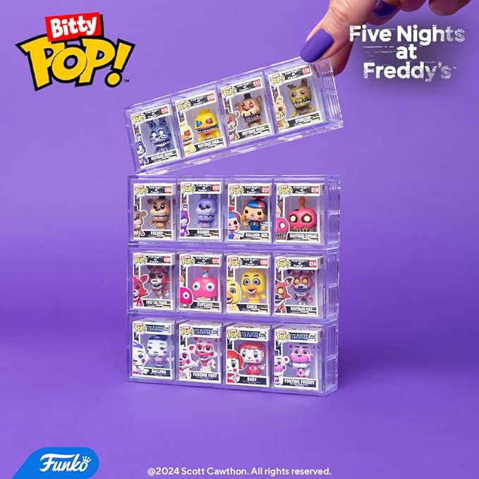 Funko Bitty Pop!: Five Nights at Freddy's Mini Collectible Toys 4-Pack - Freddy, Bonnie, Ballon Boy & Mystery Chase Figure (Styles May Vary) - Figurio