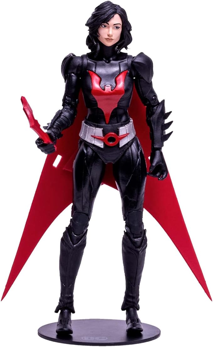 McFarlane Toys - DC Multiverse Batwoman Unmasked (Batman Beyond) 7" Action Figure with Accessories - Figurio