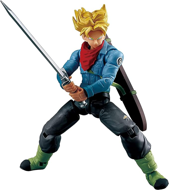 Bandai America - Dragon Ball Evolve 5 Action Figure Super Saiyan Trunks - Figurio