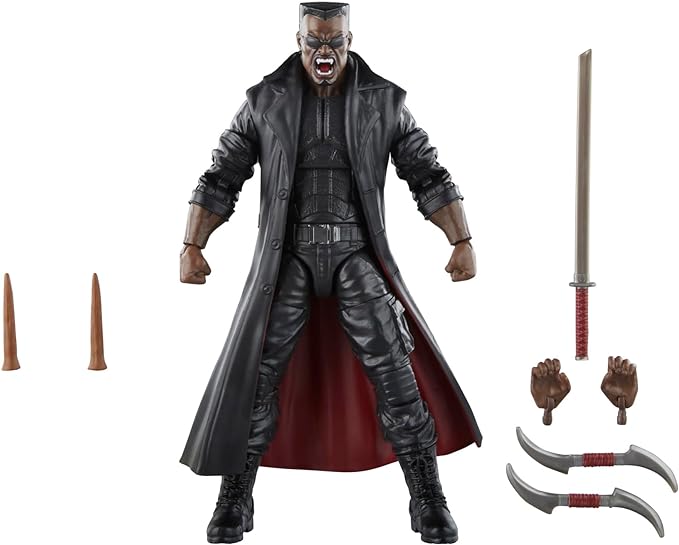 Marvel Hasbro Legends Series Blade, Knights Collectible Comics 6 Inch Action Figures, Legends Action Figures - Figurio