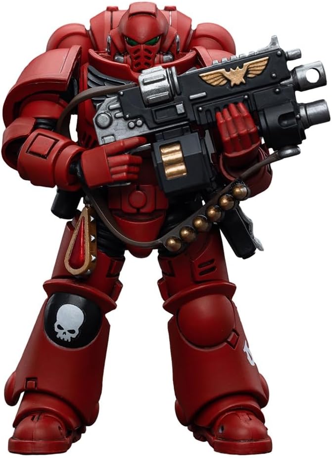 JOYTOY HAPPXYGG Warhammer 40k 1/18 4.7-inch Blood Angels Intercessors action figure model toy series - Figurio