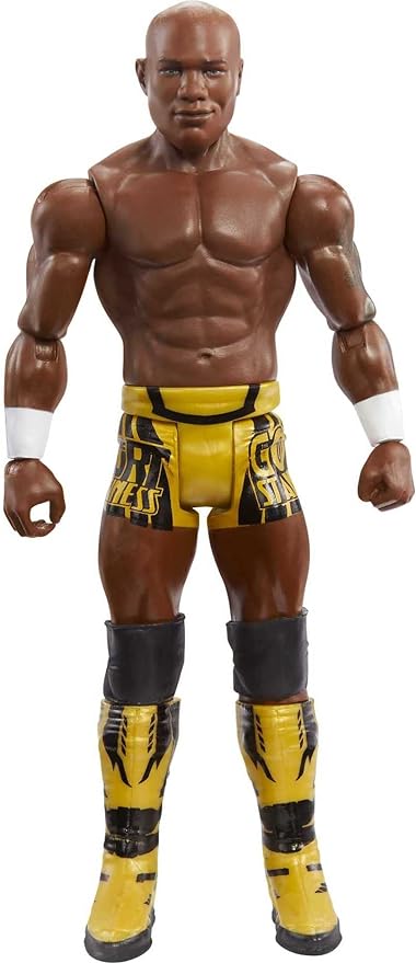 Mattel WWE Basic Action Figure, Shelton Benjamin, Posable 6-inch Collectible for Ages 6 Years Old & Up - Figurio