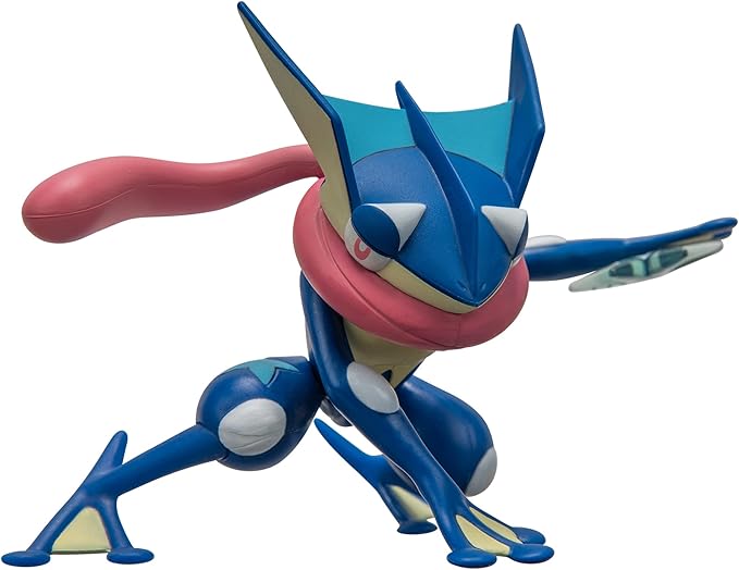 Pokémon Battle Figure 2 Pack - Features 4.5-Inch Greninja and 2-Inch Torchic Battle Figures with Accessory - Amazon Exclusive - Figurio