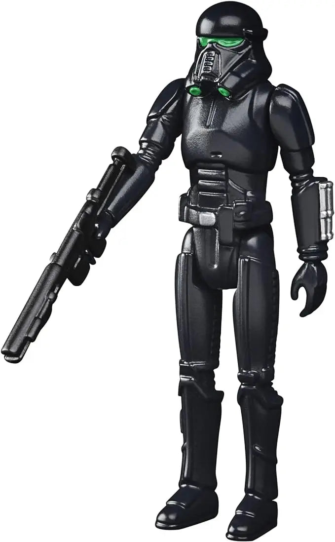 STAR WARS Retro Collection Imperial Death Trooper Toy 3.75-Inch-Scale The Mandalorian Collectible Action Figure, Kids 4 and Up - Figurio