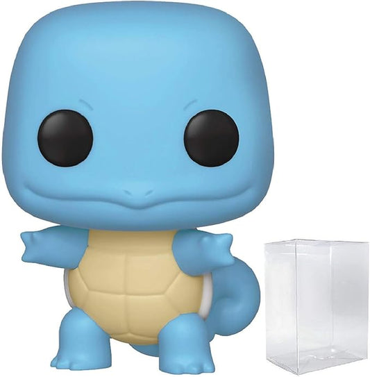 Pokemon: Squirtle Pop! Vinyl Figure (includes Compatible Pop Box Protector Case) - Figurio