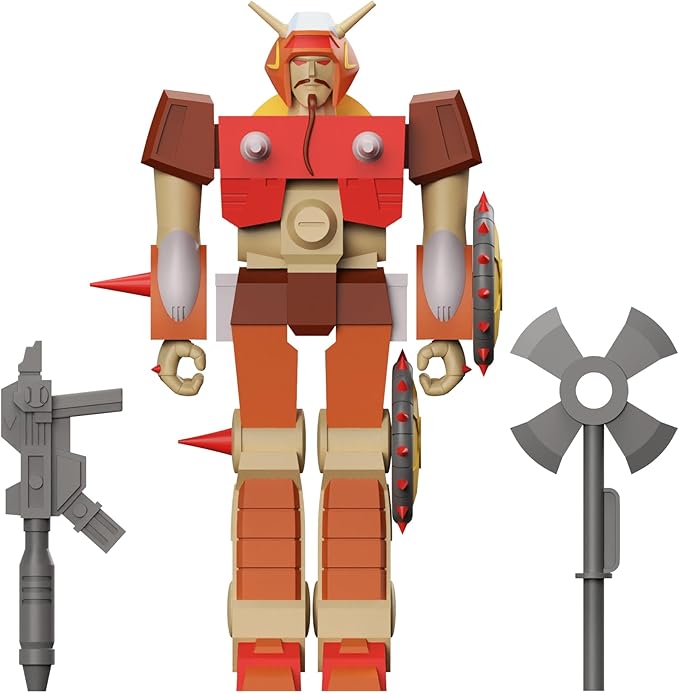 Super7 Transformers Wreck-Gar - 3.75" Transformers Action Figure with Accessory Classic Cartoon Collectibles and Retro Toys - Figurio