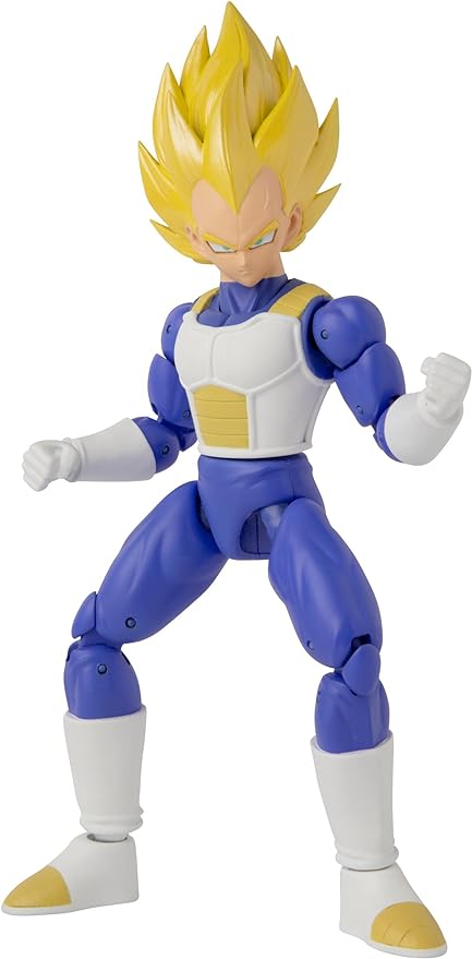 Dragon Ball Super - Dragon Stars - Super Saiyan Vegeta Version 2, 6.5" Action Figure - Figurio