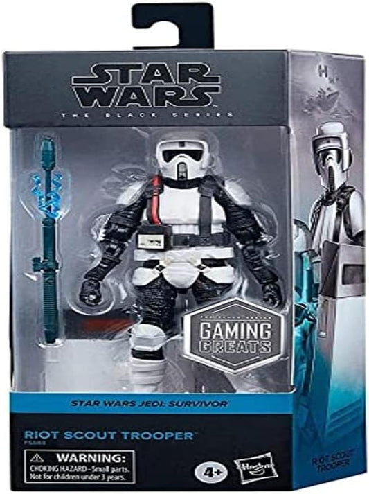 Star Wars The Black Series Gaming Greats Riot Scout Trooper - 15 cm - Figurio