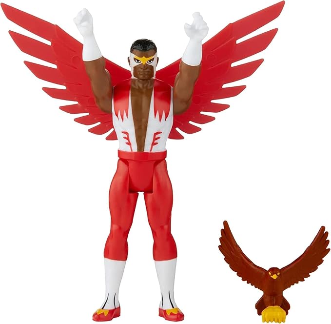 Marvel Legends Series 3.75-inch Retro 375 Collection Falcon Action Figure Toy - Figurio