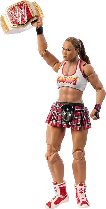 Mattel WWE Ronda Rousey Top Picks Elite Collection Action Figure, Articulation & Life-Like Detail, Interchangeable Accessories, 6-inch - Figurio