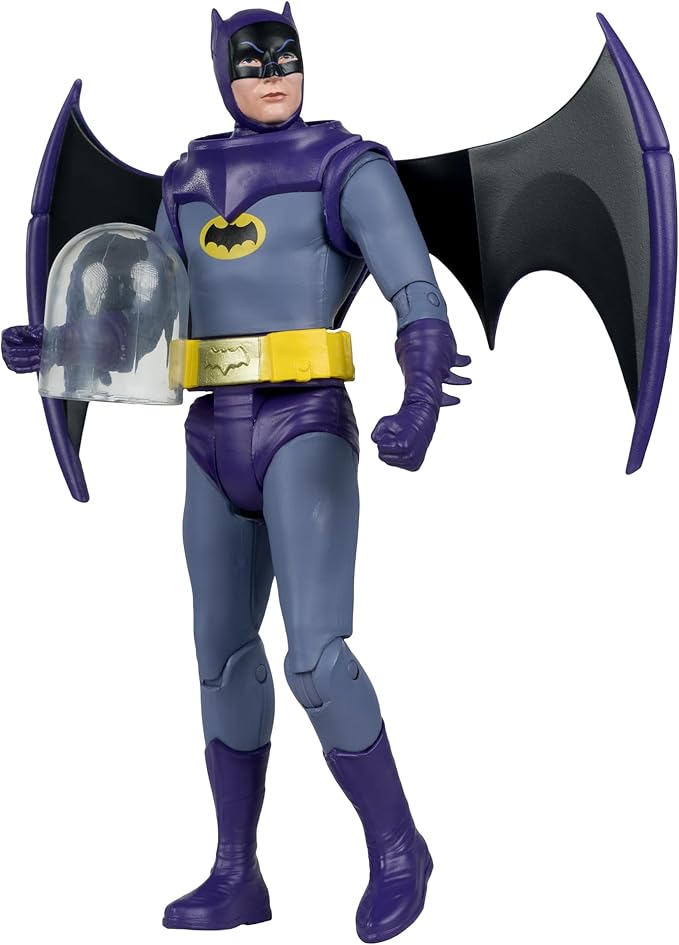 McFarlane Toys - DC Retro Space Batman (Batman 66' Comic) 6in Action Figure - Figurio